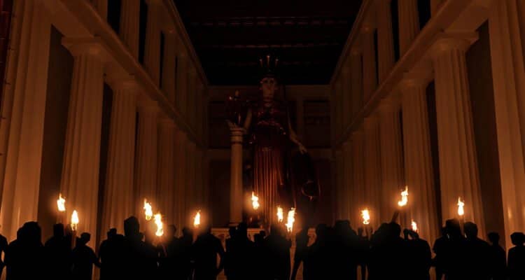 Parthenon 3D Athena