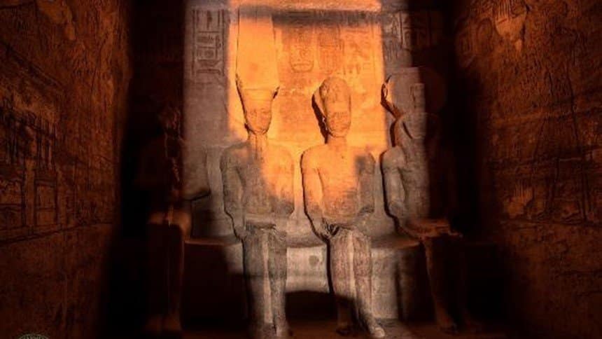 Abu Simbel Sunlight
